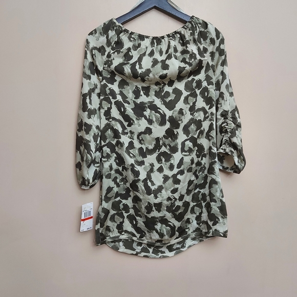 Michael Kors leopard print tunic top - Picture 7 of 8